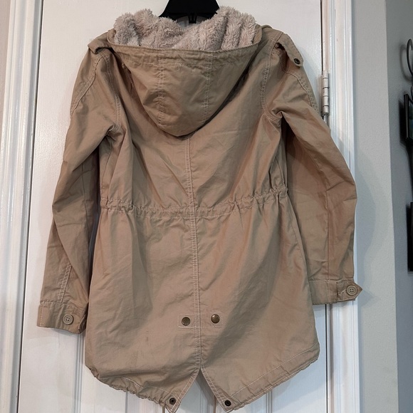 Ecote Tan Hooded Jacket - Picture 3 of 3